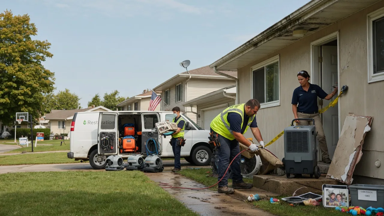 Water Damage Restoration in Dante, VA near me